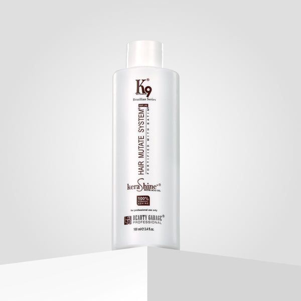 Beauty Garage K9 Brazilian Series Kerashine Hair Treatment with Acai Oil – Professional Smoothing & Shine Formula for Salons