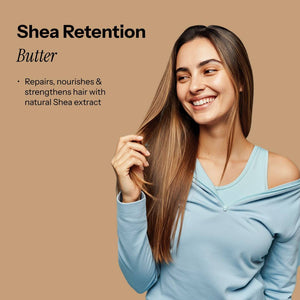 Shea Retention Hair Butter Mask - Repairs, nourishes &amp; strengthens hair with natural Shea extract.