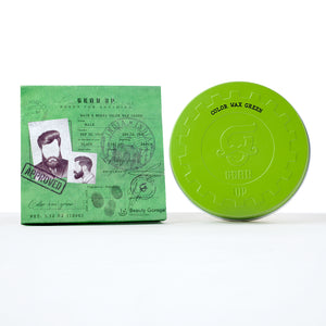 Beauty Garage Gear Up Green Color Wax 100g with box – Bold green hair wax for men, strong hold, vibrant style look.
