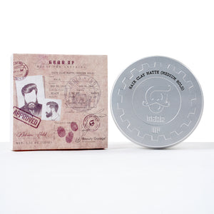 Beauty Garage Gear Up Hair Clay Matte Medium Hold 100g – Medium hold hair clay for men with matte finish and natural texture.