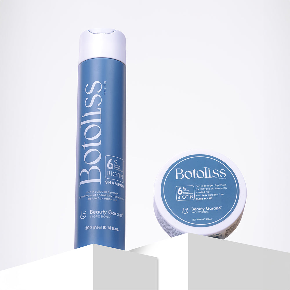 Botoliss Biotin Combo Pack, a range of products to nourish and strengthen hair, promoting healthy growth and vitality.