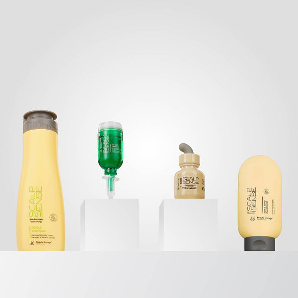 Scalp Sense Oil Out Combo Pack of 4 | Control Excess Oil, Refresh Scalp & Maintain Healthy, Non-Greasy Hair