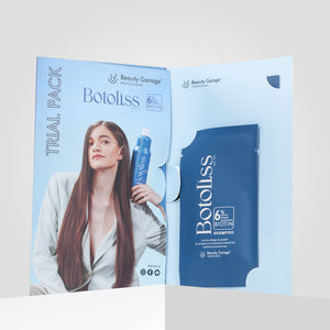 Discover salon-smooth hair – Botoliss trial shampoo for effortless care