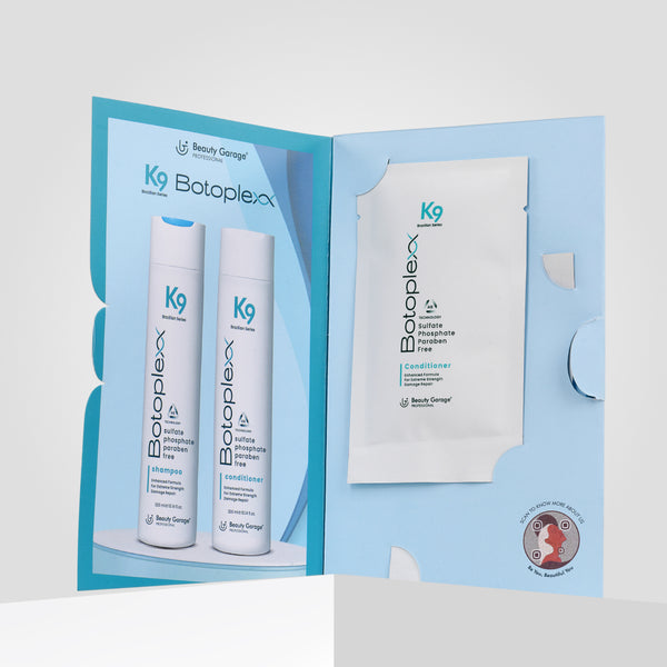 Botoplexx combo trial pack with conditioner for deep nourishment, frizz control, and smooth, shiny salon-like hair