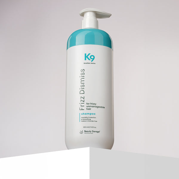 Botoplexx Frizz Dismiss Shampoo—professional formula for gentle cleansing, frizz control, and smooth, manageable hair.
