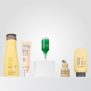 Scalpsense Oil Out combo pack of 5 with shampoo, conditioner, and scalp care solutions for oily scalp and refreshed hair