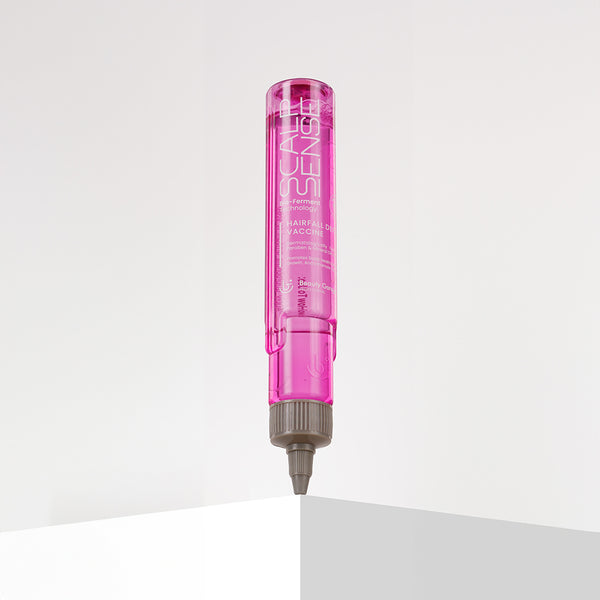 Scalpsense Hairfall Defense Vaccine—professional scalp treatment to reduce hair fall, strengthen roots, and promote growth.