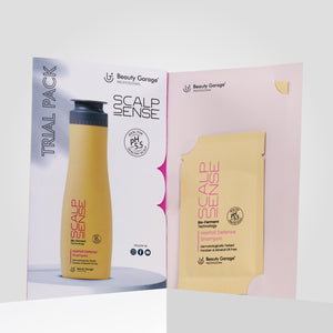 Scalpsense hairfall control trial combo with shampoo for reducing hair fall, strengthening roots, and promoting healthy scalp