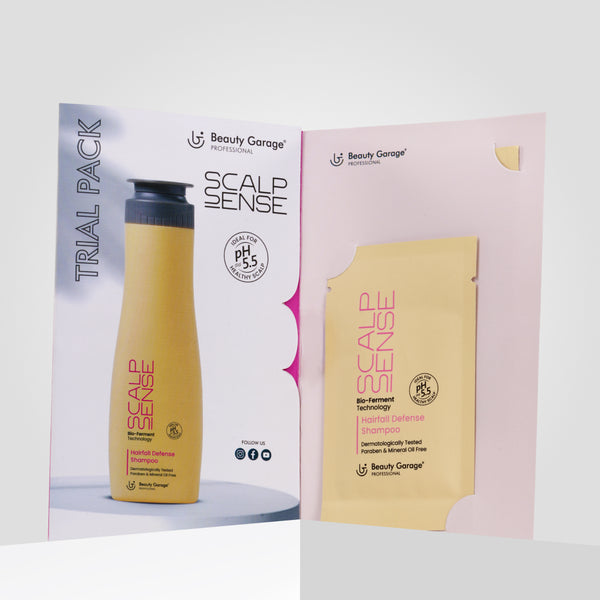 Scalpsense hairfall control trial combo with shampoo for reducing hair fall, strengthening roots, and promoting healthy scalp