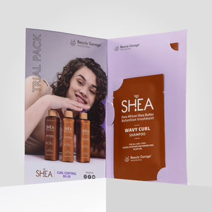 Curl-boosting shampoo in a trial pack – Define, nourish, and refresh